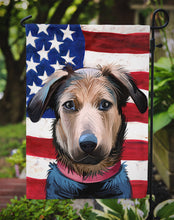 Load image into Gallery viewer, Huntaway Dog American Flag Garden Flag - Outdoor Decorative Yard Flag CK6562GF