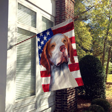 Load image into Gallery viewer, Hunting Dog American Flag Flag Canvas House Size CK6563CHF
