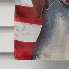 Load image into Gallery viewer, Hunting Dog American Flag Flag Canvas House Size CK6563CHF