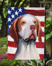 Load image into Gallery viewer, Hunting Dog American Flag Garden Flag - Outdoor Decorative Yard Flag CK6563GF