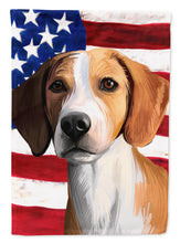 Load image into Gallery viewer, Hygenhund Dog American Flag Flag Canvas House Size CK6564CHF