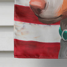 Load image into Gallery viewer, Ibizan Hound Dog American Flag Flag Canvas House Size CK6565CHF