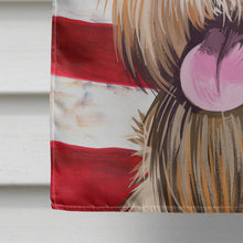 Load image into Gallery viewer, Irish Terrier American Flag Flag Canvas House Size CK6571CHF