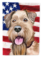 Load image into Gallery viewer, Irish Terrier American Flag Flag Canvas House Size CK6571CHF