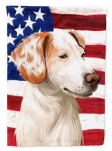 Load image into Gallery viewer, Istrian Shorthaired Hound American Flag Flag Canvas House Size CK6575CHF