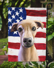 Load image into Gallery viewer, Italian Greyhound American Flag Garden Flag - Outdoor Decorative Yard Flag CK6576GF