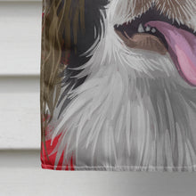 Load image into Gallery viewer, Japanese Chin American Flag Flag Canvas House Size CK6580CHF