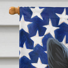 Load image into Gallery viewer, Karelian Bear Dog American Flag Flag Canvas House Size CK6586CHF