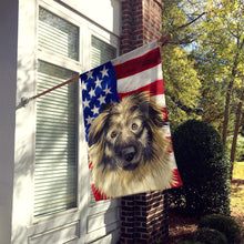Load image into Gallery viewer, Karst Shepherd American Flag Flag Canvas House Size CK6587CHF