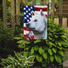 Load image into Gallery viewer, Kishu Ken American Flag Garden Flag - Outdoor Decorative Yard Flag CK6593GF