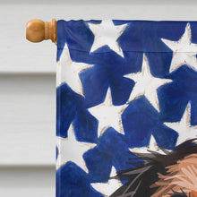 Load image into Gallery viewer, Kooikerhondje American Flag Flag Canvas House Size CK6595CHF