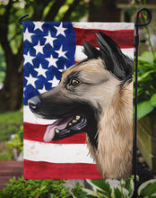 Load image into Gallery viewer, Kunming Wolfdog American Flag Garden Flag - Outdoor Decorative Yard Flag CK6598GF