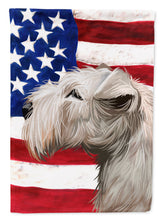 Load image into Gallery viewer, Lakeland Terrier American Flag Garden Flag - Outdoor Decorative Yard Flag CK6602GF