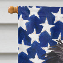 Load image into Gallery viewer, Landseer American Flag Flag Canvas House Size CK6604CHF