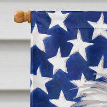 Load image into Gallery viewer, Lhasa Apso American Flag Flag Canvas House Size CK6607CHF