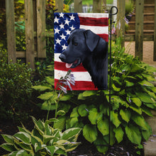 Load image into Gallery viewer, Majorca Shepherd Dog American Flag Garden Flag - Outdoor Decorative Yard Flag CK6611GF