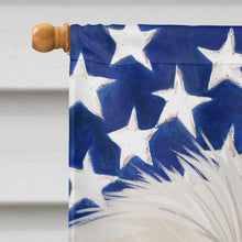 Load image into Gallery viewer, Maltese American Flag Flag Canvas House Size CK6612CHF