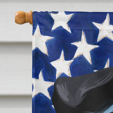 Load image into Gallery viewer, Manchester Terrier American Flag Flag Canvas House Size CK6613CHF