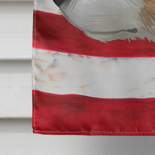 Load image into Gallery viewer, Miniature Fox Terrier Dog American Flag Flag Canvas House Size CK6617CHF