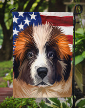 Load image into Gallery viewer, Moscow Watchdog Dog American Flag Garden Flag - Outdoor Decorative Yard Flag CK6622GF