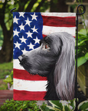 Load image into Gallery viewer, Large Munsterlander Dog American Flag Garden Flag - Outdoor Decorative Yard Flag CK6623GF