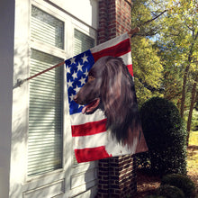 Load image into Gallery viewer, Small Munsterlander Dog American Flag Flag Canvas House Size CK6624CHF