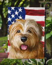 Load image into Gallery viewer, Norfolk Terrier Dog American Flag Garden Flag - Outdoor Decorative Yard Flag CK6627GF