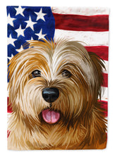 Load image into Gallery viewer, Norfolk Terrier Dog American Flag Garden Flag - Outdoor Decorative Yard Flag CK6627GF