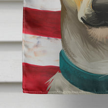 Load image into Gallery viewer, Norwegian Lundehund Dog American Flag Flag Canvas House Size CK6632CHF