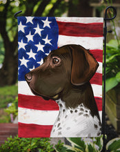 Load image into Gallery viewer, Old Danish Pointer Dog American Flag Garden Flag - Outdoor Decorative Yard Flag CK6634GF