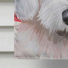 Load image into Gallery viewer, Old English Sheepdog American Flag Flag Canvas House Size CK6635CHF