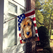 Load image into Gallery viewer, Otterhound Dog American Flag Flag Canvas House Size CK6636CHF