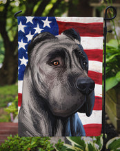 Load image into Gallery viewer, Perro de Presa Canario American Flag Garden Flag - Outdoor Decorative Yard Flag CK6640GF