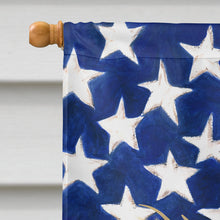 Load image into Gallery viewer, Phalene Dog American Flag Flag Canvas House Size CK6642CHF