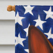 Load image into Gallery viewer, Pharaoh Hound Dog American Flag Flag Canvas House Size CK6643CHF