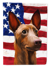 Load image into Gallery viewer, Pharaoh Hound Dog American Flag Garden Flag - Outdoor Decorative Yard Flag CK6643GF