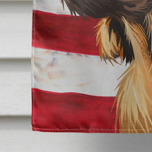 Load image into Gallery viewer, Picardy Spaniel Dog American Flag Flag Canvas House Size CK6645CHF