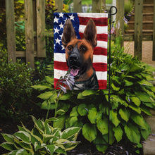 Load image into Gallery viewer, Plott Hound Dog American Flag Garden Flag - Outdoor Decorative Yard Flag CK6646GF