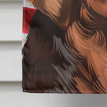 Load image into Gallery viewer, Polish Hound Dog American Flag Flag Canvas House Size CK6652CHF