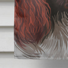 Load image into Gallery viewer, Pont-Audemer Spaniel Dog American Flag Flag Canvas House Size CK6656CHF