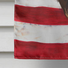 Load image into Gallery viewer, Prague Ratter Dog American Flag Flag Canvas House Size CK6663CHF