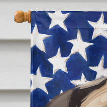 Load image into Gallery viewer, Pug Dog American Flag Flag Canvas House Size CK6665CHF