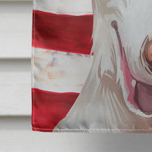 Load image into Gallery viewer, Rajapalayam Poligar hound American Flag Flag Canvas House Size CK6671CHF