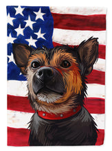 Load image into Gallery viewer, Murcian Ratter Dog American Flag Garden Flag - Outdoor Decorative Yard Flag CK6673GF