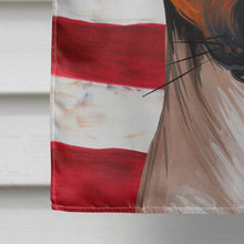 Load image into Gallery viewer, Ratonero Valenciano Dog American Flag Flag Canvas House Size CK6674CHF