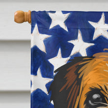 Load image into Gallery viewer, Russell Terrier Dog American Flag Flag Canvas House Size CK6678CHF