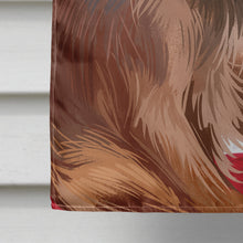 Load image into Gallery viewer, Russian Toy Dog American Flag Flag Canvas House Size CK6680CHF