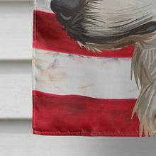 Load image into Gallery viewer, Saarloos Wolfdog Dog American Flag Flag Canvas House Size CK6682CHF