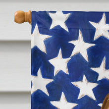 Load image into Gallery viewer, Colombian Fino Hound Dog American Flag Flag Canvas House Size CK6684CHF
