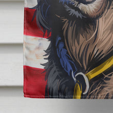 Load image into Gallery viewer, Saint-Usuge Spaniel Dog American Flag Flag Canvas House Size CK6685CHF